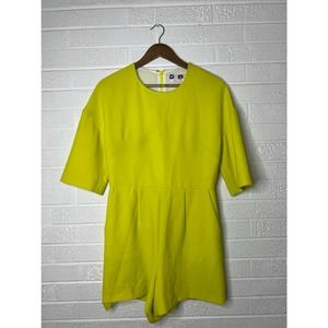 MSGM romper made in Italy neon yellow size medium